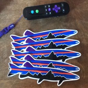 Patagonia Decal Sticker Musky 5pack